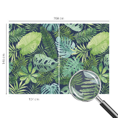 Non-woven fototapet Tropiske blade