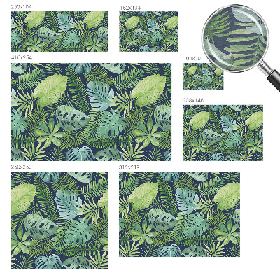 Non-woven fototapet Tropiske blade