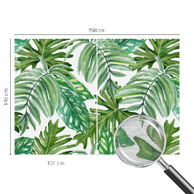 Væg tapet Eksotiske blade