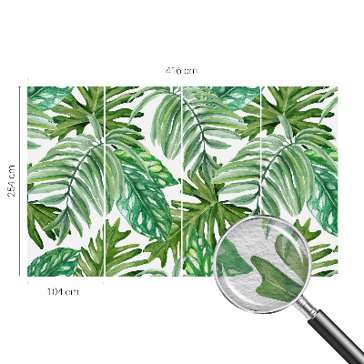 Væg tapet Eksotiske blade