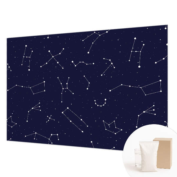 Fototapet børneværelse med motiv af et stjernehimmel-univers
