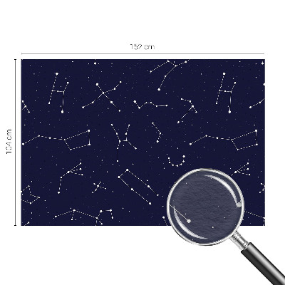 Fototapet børneværelse med motiv af et stjernehimmel-univers