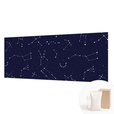 Fototapet børneværelse med motiv af et stjernehimmel-univers