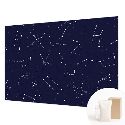 Fototapet børneværelse med motiv af et stjernehimmel-univers