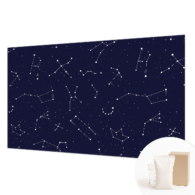 Fototapet børneværelse med motiv af et stjernehimmel-univers