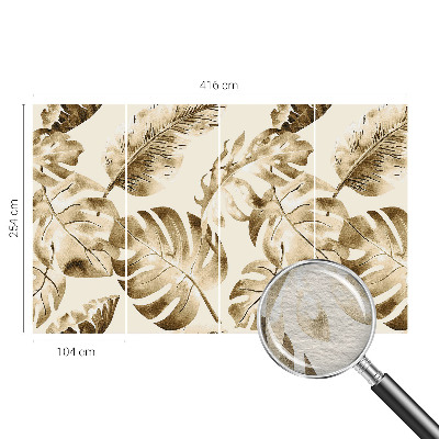 Fototapet efter mål Eksotisk flora