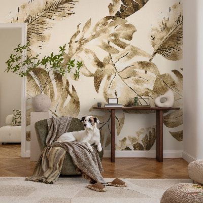 Fototapet efter mål Eksotisk flora