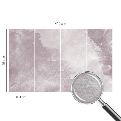 Stor fototapet Lilla abstraktion