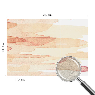 Foto tapet Pastelstrøg
