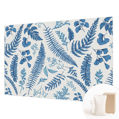 Vlies fototapet med botaniske mønstre