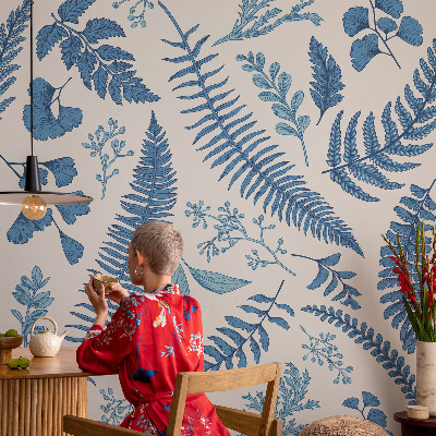 Vlies fototapet Botaniske mønstre