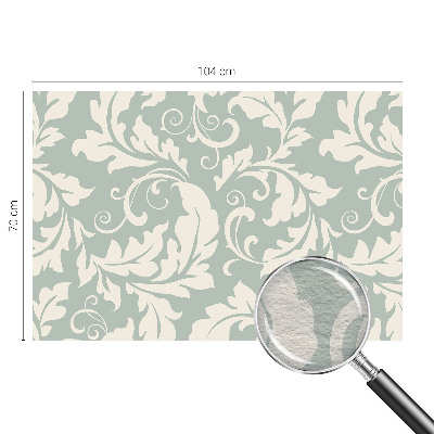 Fototapet soveværelse Dekorative blade