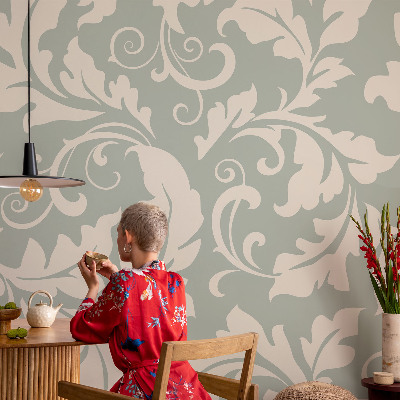 Fototapet soveværelse Dekorative blade