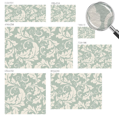 Fototapet soveværelse Dekorative blade