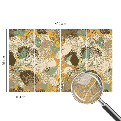 Fototapet til børn Planteskønhed