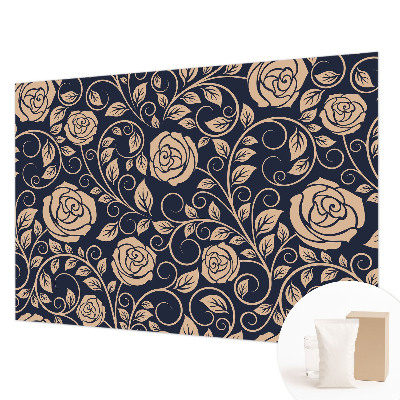 Fototapet efter mål Romantiske blomster