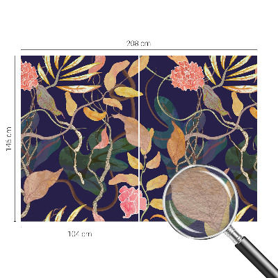 Fototapet på mål Plantens elegance