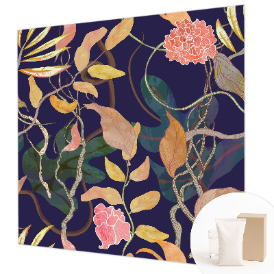 Fototapet på mål med motiv af plante i et elegant design