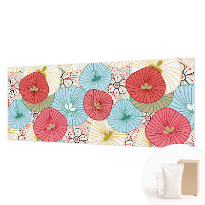 Modern fototapet Blomstermønster