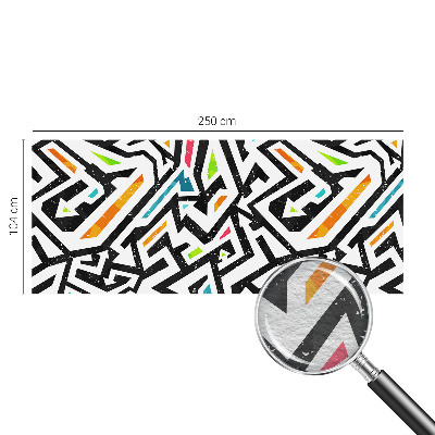 Non-woven fototapet med abstrakt mosaikmotiv