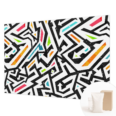 Non-woven fototapet med abstrakt mosaikmotiv