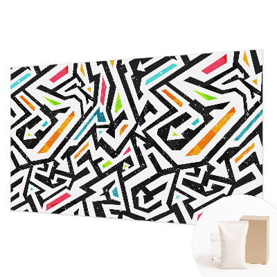 Non-woven fototapet med abstrakt mosaikmotiv