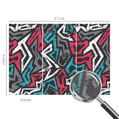 Tapet Abstrakt mosaik