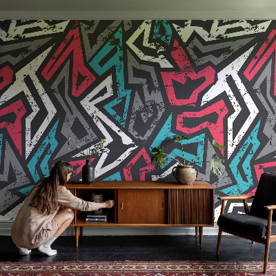 Tapet Abstrakt mosaik