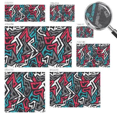 Tapet Abstrakt mosaik