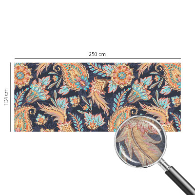 Fototapet soveværelse Blomstermønster