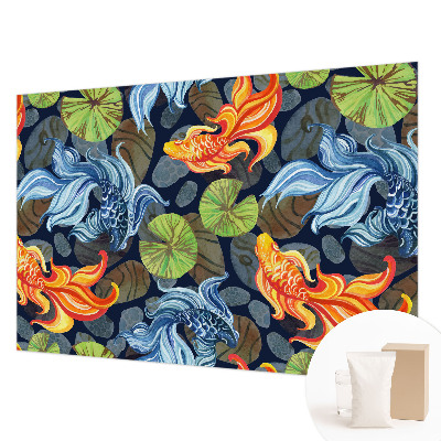 Fototapet børneværelse Fiskemønstre