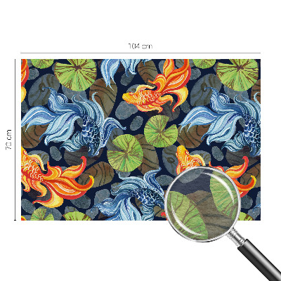 Fototapet børneværelse Fiskemønstre