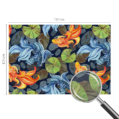 Fototapet børneværelse Fiskemønstre