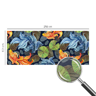 Fototapet børneværelse Fiskemønstre