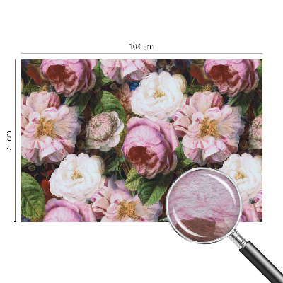 Fototapet på mål Blomsteragtig elegance