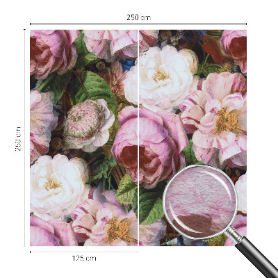 Fototapet på mål med blomsteragtigt motiv