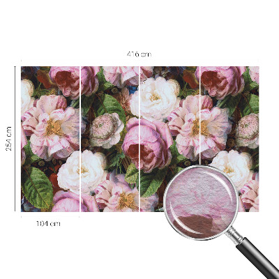 Fototapet på mål Blomsteragtig elegance