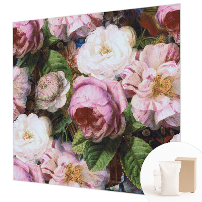 Fototapet på mål med blomsteragtigt motiv