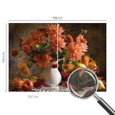 Høj kvalitet fototapet Efterårskomposition