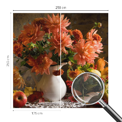 Høj kvalitet fototapet Efterårskomposition