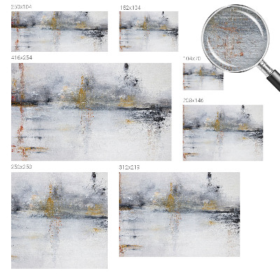 3D fototapet med harmonisk abstrakt motiv