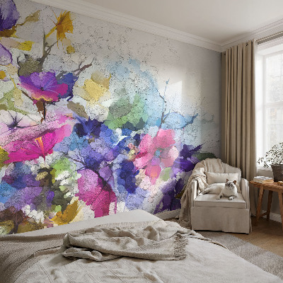 Fototapet Abstrakte blomster