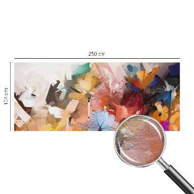 Non-woven fototapet Blomsterabstrakt