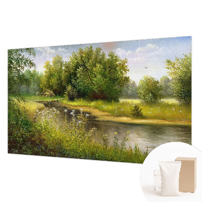 Vlies fototapet Landligt landskab