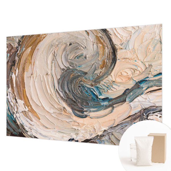 Tapet Farverige hvirvler