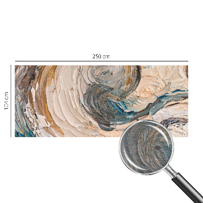 Tapet Farverige hvirvler