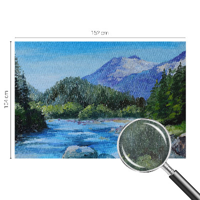 Fototapet børneværelse Bjerglandskab