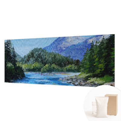 Fototapet børneværelse Bjerglandskab