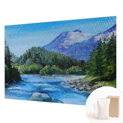 Fototapet børneværelse Bjerglandskab