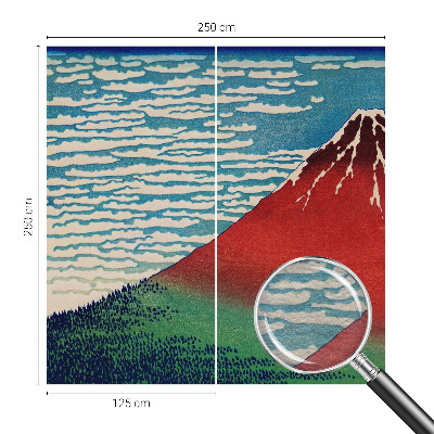 Fototapet til børn Det Røde Bjerg